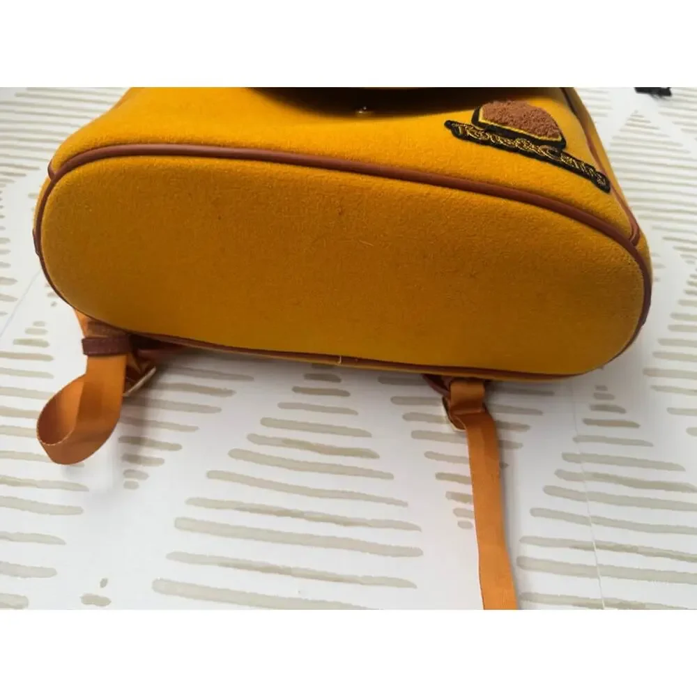 Tote&Carry Varsity Mustard Yellow Backpack